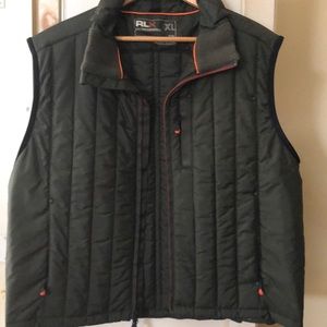 Zip up vest jacket
